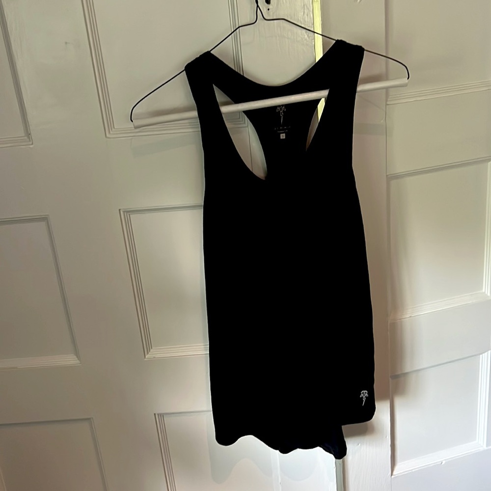 Electric & Rose blk tank